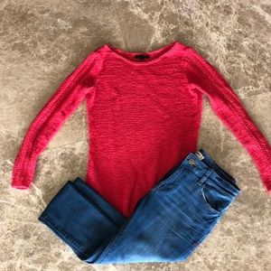 Rachel Zoe Coral Sweater